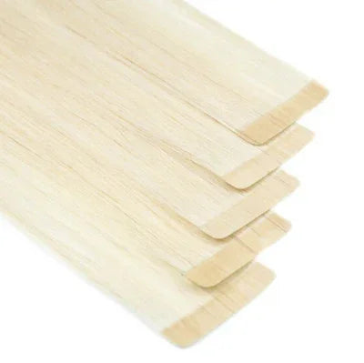 Ash Blonde Tape-Ins - TAMY DOLL HAIR
